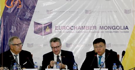 Presentation of study on Export financing for Mongolian SMEs took place. 