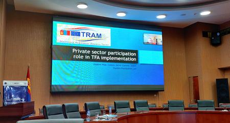 SUCCESSFULLY CONDUCTED “NATIONAL TRAIN-THE-TRAINERS PROGRAM ON THE WTO TFA OF MONGOLIA