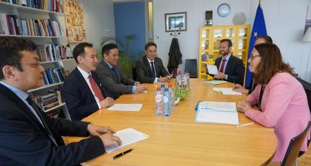 THE EUROPEAN UNION AND MONGOLIA HELD THEIR JOINT COMMITTEE 18TH MEETING IN BRUSSELS.